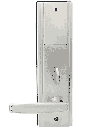 ZKTECO LH3600L - Cerradura Izquierda para Hotel con Tecnología Mifare 13.56 MHz, Compatible con Puertas de 35 a 55 mm de Grosor, Estándar Americano, con 5 Pestillos de Seguridad