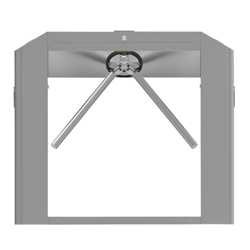 ZKTECO TS2200PRO - Torniquete Trípode Doble Carril Bidireccional / Semiautomático / Acero Inoxidable / Indicadores LED / 110V / Exterior Protegido / Requiere lectores y Panel