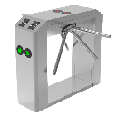ZKTECO TS2200PRO - Torniquete Trípode Doble Carril Bidireccional / Semiautomático / Acero Inoxidable / Indicadores LED / 110V / Exterior Protegido / Requiere lectores y Panel