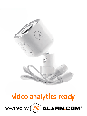 ALARM.COM ADCV727P- Camara bullet Exterior + Poe ( Pro ) + audio 2 vias 2 Mp Compatible Con Aplicación De Alarm.Com