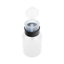 Botella Dispensadora de Alcohol, Capacidad 200 ml, Sistema de Bloqueo-Antiderrames, Ideal para Limpieza de Fibra Óptica