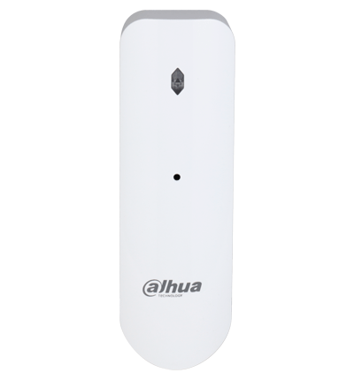 DAHUA ARD512-W2 - Detector de rotura de cristal inalámbrico/ Detección de frecuencias altas y bajas simultaneas / Funciona con cristal templado/ Laminado / Doble hoja /  Armado / Indicador Led / #AlarmasDahua