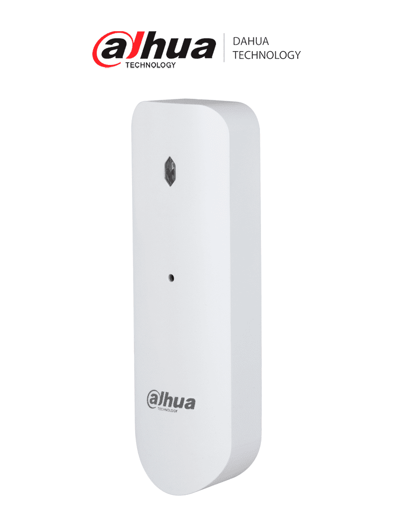 DAHUA ARD512-W2 - Detector de rotura de cristal inalámbrico/ Detección de frecuencias altas y bajas simultaneas / Funciona con cristal templado/ Laminado / Doble hoja /  Armado / Indicador Led / #AlarmasDahua