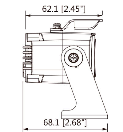 DAHUA DH-IPC-HMW3230-M - Camara IP para Monitoreo de Conductor de 2 Megapixeles/ Lente de 6mm/ IR de 5m/ Especial para Uso con NVR Movil/ Analitico DSM/ RJ45/ PoE/ #LoNuevo