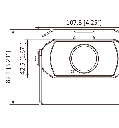 DAHUA DH-IPC-HMW3230-M - Camara IP para Monitoreo de Conductor de 2 Megapixeles/ Lente de 6mm/ IR de 5m/ Especial para Uso con NVR Movil/ Analitico DSM/ RJ45/ PoE/ #LoNuevo