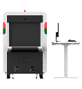 DAHUA DHI-ISC-M6550 Maquina De Rayos X/ Linux/ Entrada y Salida De Alarma/ 2 Camaras Incorporadas Entrada Salida/Reconocimiento de Arcticulos Peligrosos/ ISO 1600 (33 DIN)/ Botón de Paro de Emergencia