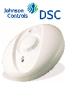 DSC BV501GB - Detector de movimiento PIR 360° con detector de ruptura de vidrio cableado con tamper para montaje en techo