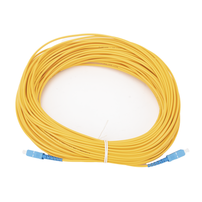 Jumper de Fibra Óptica Monomodo SC/UPC-SC/UPC Simplex de 40 metros,  3mm