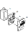 KIDDE F_EG1AVRF - Sirena Estroboscópica Compacta / 15-75 DC / Roja / Logo FIRE