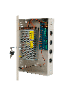 SAXXON SX20A9CH - Fuente de Poder Profesional 12 VCD / 20 Amperes / 9 Canales / 2.2 Amperes por Canal / Protección contra Sobrecargas / Led Indicador de Funcionamiento