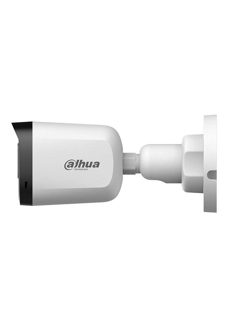 DAHUA  HAC-B1A21N-U + DH-PFA12A- Paquete de Cámara bullet de 2 MP, lente de 3.6 mm y ángulo de visión de 80°. Visión nocturna IR de 30 m, resistencia IP67. Incluye caja de conexiones PFA12A de policarbonato resistente, ideal para exteriores.