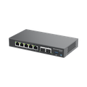 4 en 1: Firewall, Router, PBX IP, Switch Gigabit de 5 Puertos (4 PoE) y 2 Puertos SFP 2.5 Gigabit