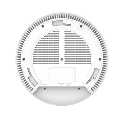 Punto de acceso inalámbrico Wi-Fi 6 para interiores GWN7662, MU-MIMO 4x4:4 con administración desde la nube gratuita o stand-alone.