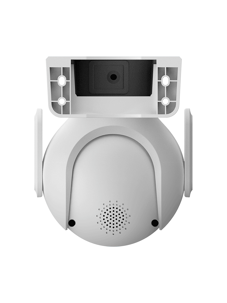 DAHUA DH-P3B-PV- Cámara IP PT WiFi de 3 Megapíxeles con audio bidireccional (micrófono y altavoz), micrófono, altavoz, sirena de 110 dB, WiFi 6, detección de personas y vehículos, IP65 y ranura MicroSD. #WiFiDahua