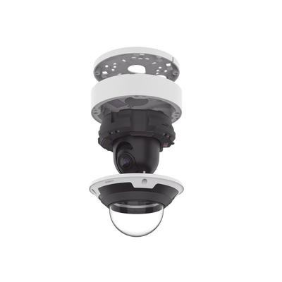 Cámara Domo 6MP con Inteligencia Artificial/ Lente Motorizado de 4.4 a 9.3mm/ WDR 120dB/ Ranura MicroSD hasta 1TB/ IP67/ IK10+/ NEMA4X/ IP6K9K