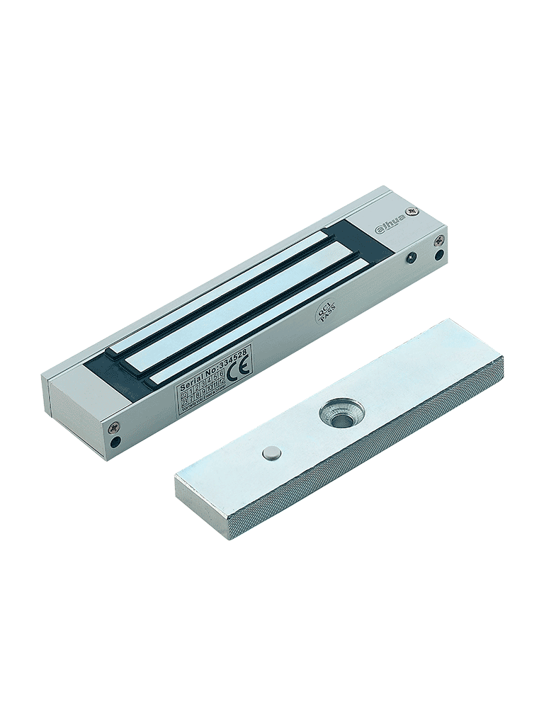 DAHUA ASF180A-V1 - Cerradura Magnética de 180 Kg/ 390 Lbs/ Indicador de Estado Led/ Material Antidesgaste y Magnetismo Anti-residual/ Aplicaciones en Puerta de Metal, Madera, Etc/ Ideal para Controles de Acceso y Videoporteros/ #LoNuevo