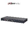 DAHUA  DH-CS4220-16GT-135 Switch Poe de 16 Puertos Gigabit/ Poe Inteligente/ Puerto Rojo de 90W/ 135 Watts Totales/ 2 Puertos SFP/Poe Watchdog/ Switching 40 Gbps/ Protección de Descargas/ Plataforma DoLynk Care