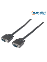 MANHATTAN 371315 Cable para Monitor Manhattan - SVGA - 5mm - HD15M-M - 1.8mts