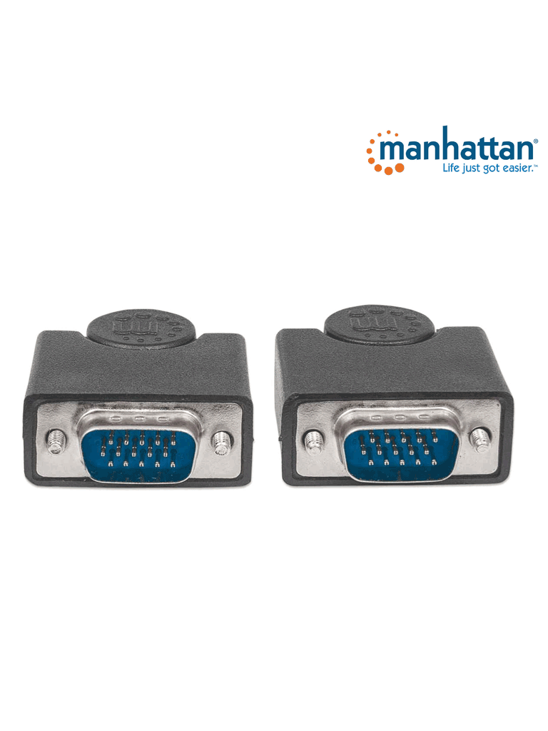 MANHATTAN 371315 Cable para Monitor Manhattan - SVGA - 5mm - HD15M-M - 1.8mts