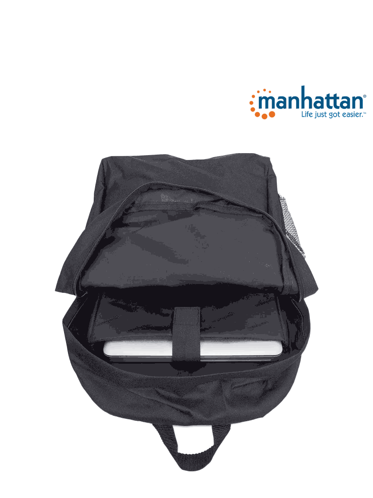 MANHATTAN 439831 Knappack Mochila ligera para laptops de hasta 15.6"