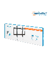 MANHATTAN 461993 - Soporte de Pared para Pantallas de 60 a 100 Pulgadas/ 100 Kg de Carga/ Fijo/ Acero de Alta Calidad/ VESA 200/ 300/ 400X200/ 400/ 600X400/ 800X400/ 800X600/ 900X600/ Certificaciones RoHS, UL/ 