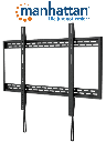 MANHATTAN 461993 - Soporte de Pared para Pantallas de 60 a 100 Pulgadas/ 100 Kg de Carga/ Fijo/ Acero de Alta Calidad/ VESA 200/ 300/ 400X200/ 400/ 600X400/ 800X400/ 800X600/ 900X600/ Certificaciones RoHS, UL/ 