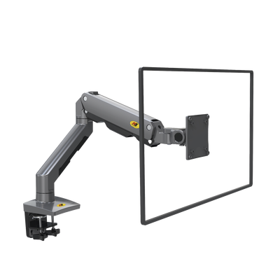 Montaje de Escritorio Articulado para Monitores de  27-45" / Soporta hasta 15 kg / Vesa 75 x 75 / 100 x 100 / Acero / Giro: 360°