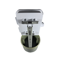 Pedestal para Cajas de Empalme de Fibra Óptica Cilíndrico Color Verde con Bracket Estandar (No incluye caja de empalme)