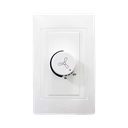 Placa con Dimmer Rotativo para Ventilador 300W 127 V 60 Hz.