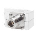 Protector RF Coaxial Para 10 - 1000 MHz de Ceja Frontal y Conectores N Hembra en Ambos Lados, 50 Ω