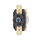 Receptáculo con Bloqueo de Media Vuelta Industrial 20 A 125/250 V CA / 3 Polos 4 Hilos / Nema L14-20R.