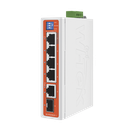 SWITCH INDUSTRIAL 4 PUERTOS FAST ETHERNET CON POE 802.3AF/AT + 2 PUERTOS UPLINK GIGABIT