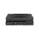Splitter mas Extensor de Video | 1x2 | ProAV | HDBaseT™ | 120m en 4K@60Hz | 150m en 1080p@60Hz | Cat6/6a/7 | Gestión Avanzada EDID | Control IR y RS232 | PoC | Salida de Audio