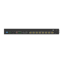 Splitter mas Extensor de Video | 1x8 | ProAV | HDBaseT™ | 120m en 4K@60Hz | 150m en 1080p@60Hz | Cat6/6a/7 | Gestión Avanzada EDID | Control IR y RS232 | PoC | Salida de Audio