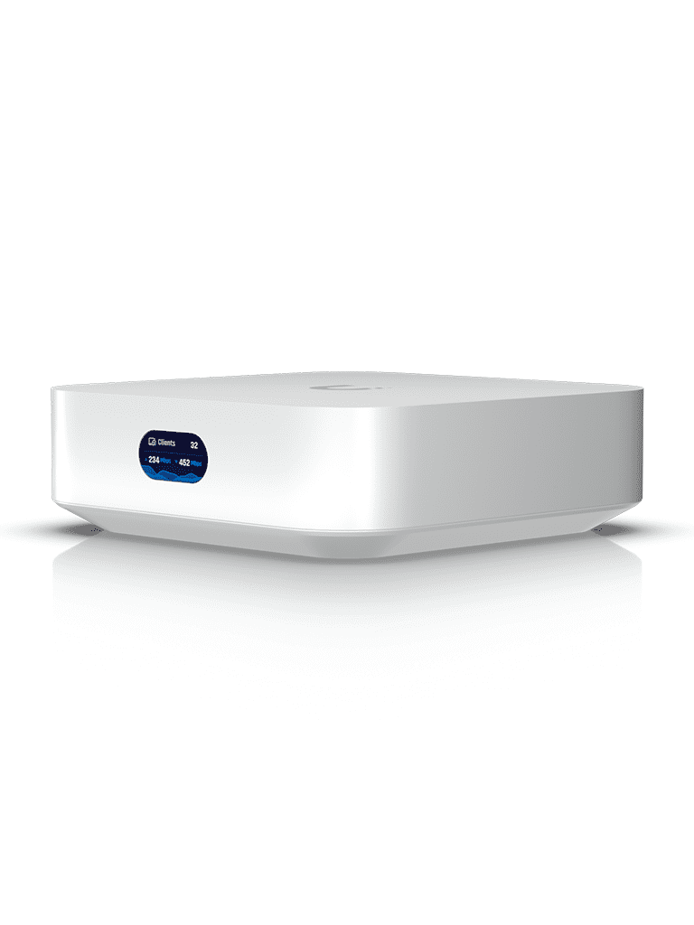 UBIQUITI UX - Consola UniFi Express Gateway con 1 puerto WAN, 1 LAN, WiFi 6, cobertura de 140 m², hasta 50 dispositivos, doble banda 2.4/5 GHz, administra 4 dispositivos UniFi #CG