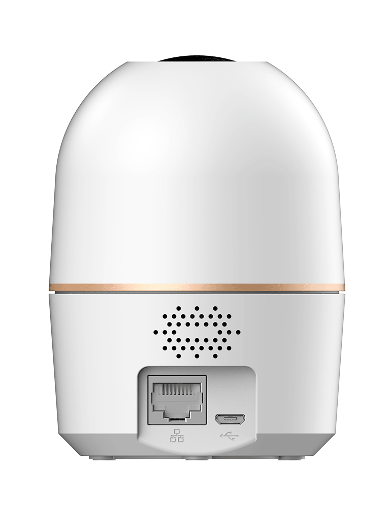 DAHUA DH-H5A - Cámara IP Domo Motorizado Wifi de 5 Megapíxeles con IA, autotracking, audio bidireccional (micrófono y altavoz), sirena, IR de 10 m, ranura MicroSD, detección de humanos y modo privacidad. #WiFiDahua