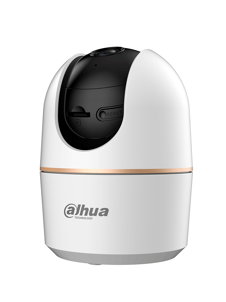 DAHUA DH-H5A - Cámara IP Domo Motorizado Wifi de 5 Megapíxeles con IA, autotracking, audio bidireccional (micrófono y altavoz), sirena, IR de 10 m, ranura MicroSD, detección de humanos y modo privacidad. #WiFiDahua