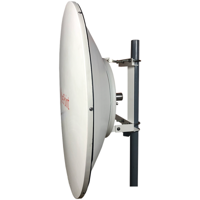 Antena Direccional / 4 ft / 5.9-7 GHz / Ganancia 36 dBi / SLANT de 45 ° y 90° / Ideal para radios (C060940C121C) / Incluye Jumpers con conector N-Macho a RSMA / montaje y radomo incluido.