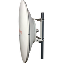 Antena Direccional / 4 ft / 5.9-7 GHz / Ganancia 36 dBi / SLANT de 45 ° y 90° / Ideal para radios (C060940C121C) / Incluye Jumpers con conector N-Macho a RSMA / montaje y radomo incluido.