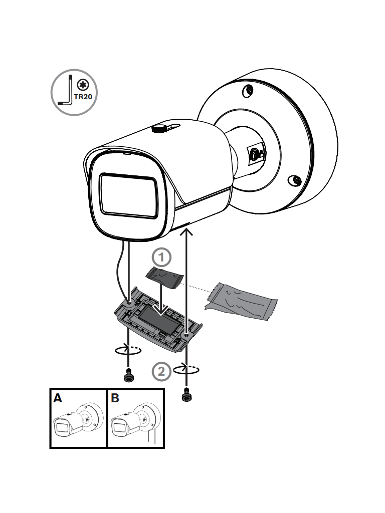 BOSCH V_NBE5704AL - Cámara Bullet 8MP HDR 3.2-10.5 mm IP66/67 IK10