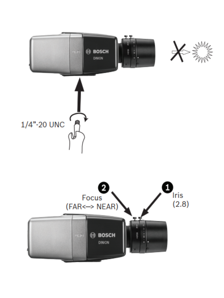 BOSCH V_NBN63023B - Camara profesional / Resolucion  1080p / IP Y analoga / Series DINION IP 6000