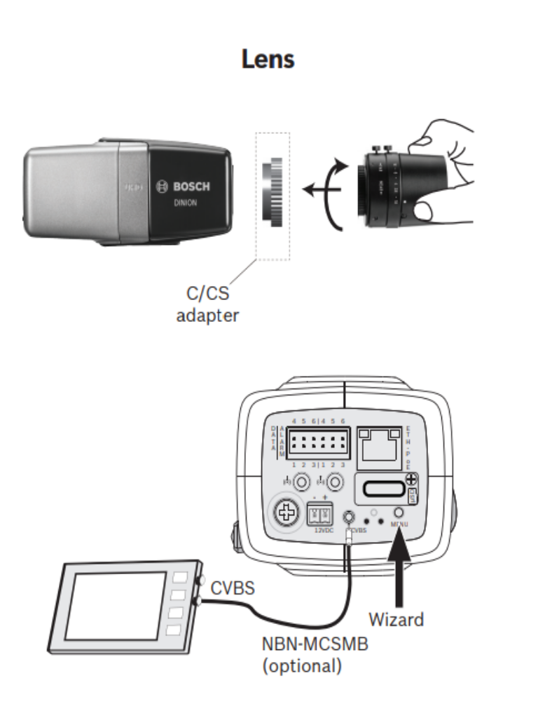 BOSCH V_NBN63023B - Camara profesional / Resolucion  1080p / IP Y analoga / Series DINION IP 6000