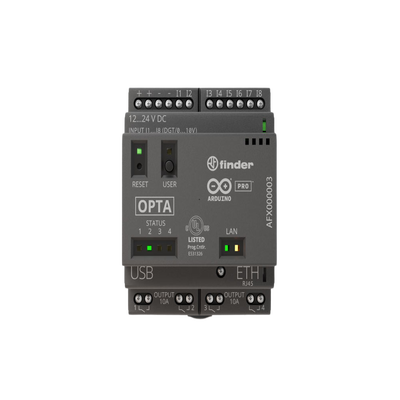 Arduino Opta LITE / Ideal para integraciones autónomas , soporta múltiples lenguajes de programación, Ethernet,USB-C
