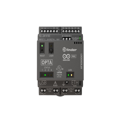 Arduino Opta RS485 / Integración en industria, soporta múltiples lenguajes de programación, Ethernet,USB-C,RS-485