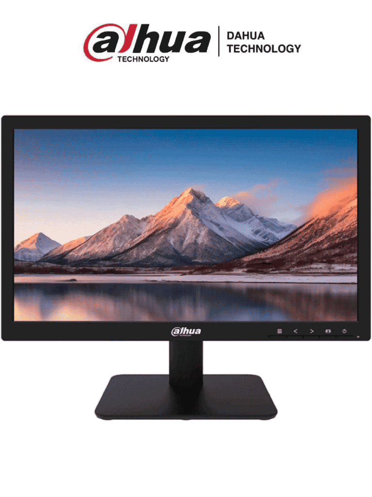 DAHUA DHI-LM19-L200N - Monitor Led de 19 Pulgadas ofrece calidad Full HD y un rendimiento constante 24/7. Con entrada HDMI y VGA, tiempo de respuesta de 5ms y bajo consumo de energía, es ideal para videovigilancia profesional/ #LoNuevo