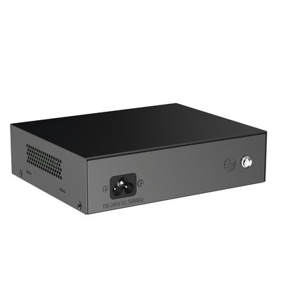 Switch de 6 Puertos 10/100 Mbps PoE, No Administrable, 54 W