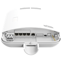 Switch PoE para exterior / No administrable / Con 4 puertos 10/100 Mbsp PoE af/at / 1 Puertos Uplink 10/100 MBPS /  Presupuesto 65 W / Ideal para Aplicaciones CCTV