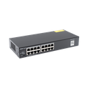 Switch no PoE, no administrable, con 16 puertos 10/100/1000 Mbps
