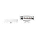 Switch PoE para Exterior / No administrable / PoE Entrada 802.3 bt  / 1 Puerto PoE salida 24V pasivo /  3 puertos PoE 802.3 af + 1 puerto SFP