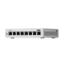 Switch UniFi Administrable capa 2 de 8 Puertos Gigabit (7 Ethernet y 1 PoE Pasivo 48V)